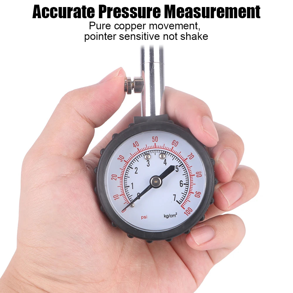 0-100PSI Car Tire Pressure Gauge